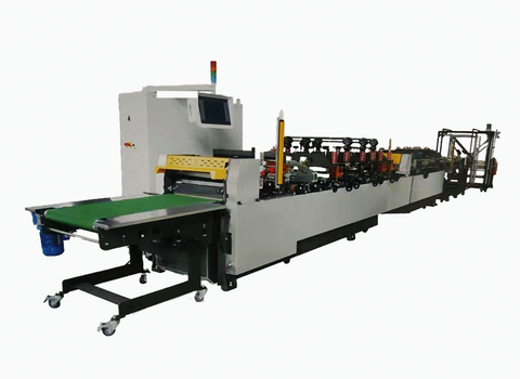 3 side seal, stand-up, zipper bag making machine WTP - HD -BUML