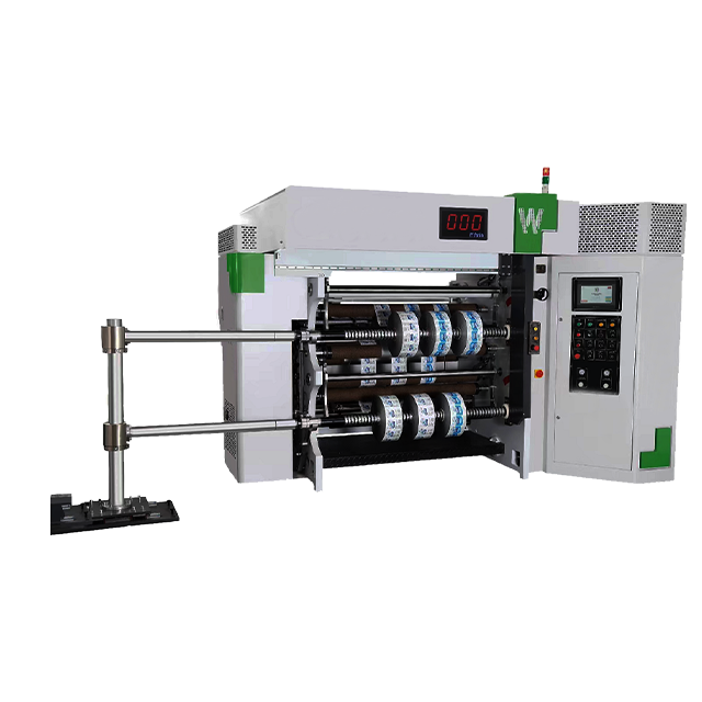 Horizontal slitter machine